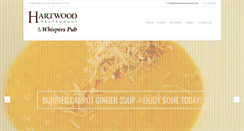 Desktop Screenshot of hartwoodrestaurant.com